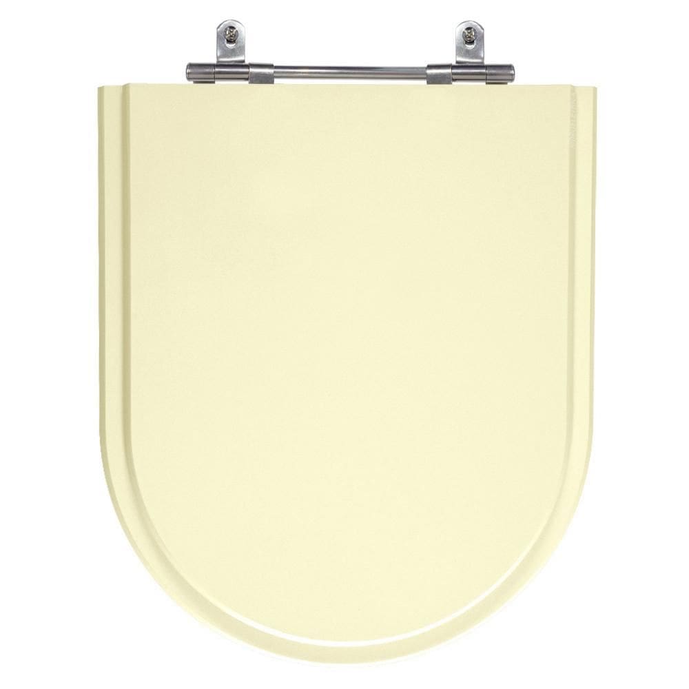 Assento Sanitário Icasa Luna Bege Claro Laminado Poliéster