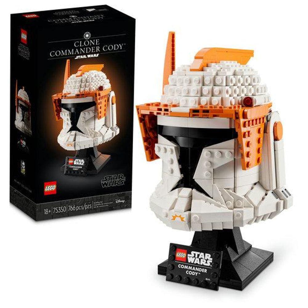 Lego star wars capacete do comandante clone cody (766 peças)