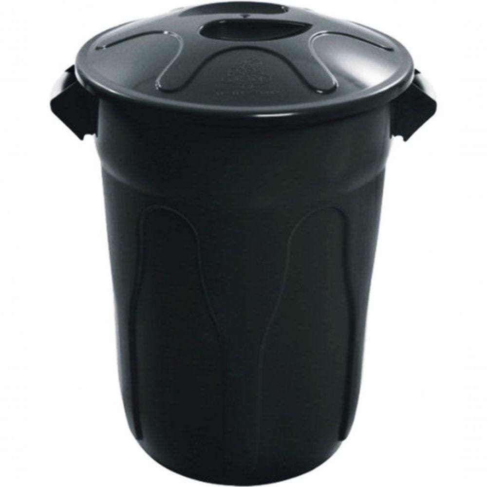 Cesto De Lixo Plastico Com Tampa 40 Litros