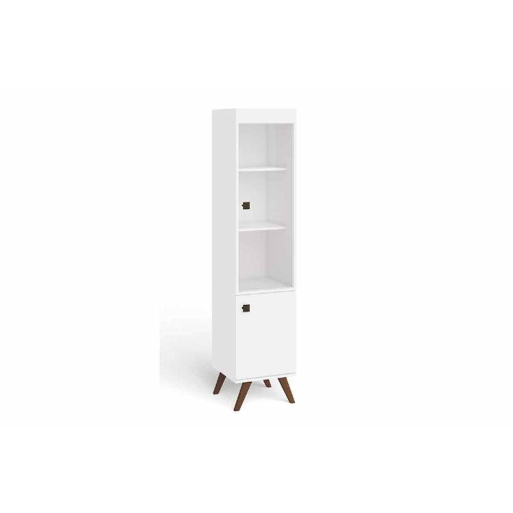 Cristaleira Sala Jantar Rt3105 C- 1 Porta E 1 Gaveta Branco - Movelbento