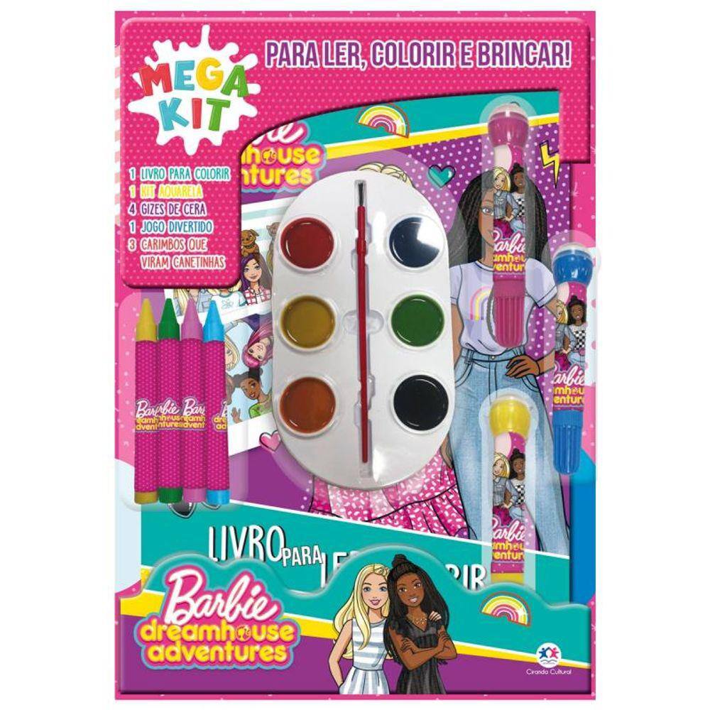 Barbie Casinha Para Montar e Pintar F0087-1 - Fun - Kit de Colorir