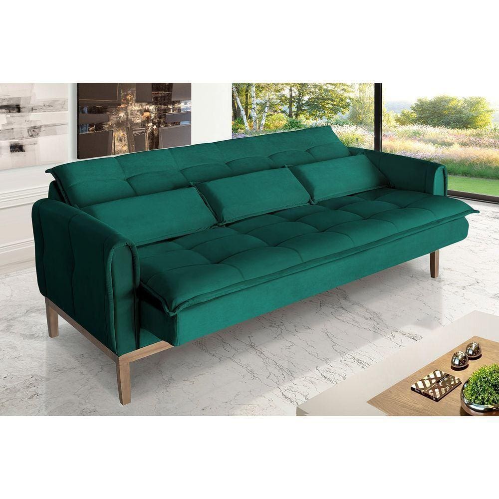 Sofá Cama Rivieira 2.00m - Verde