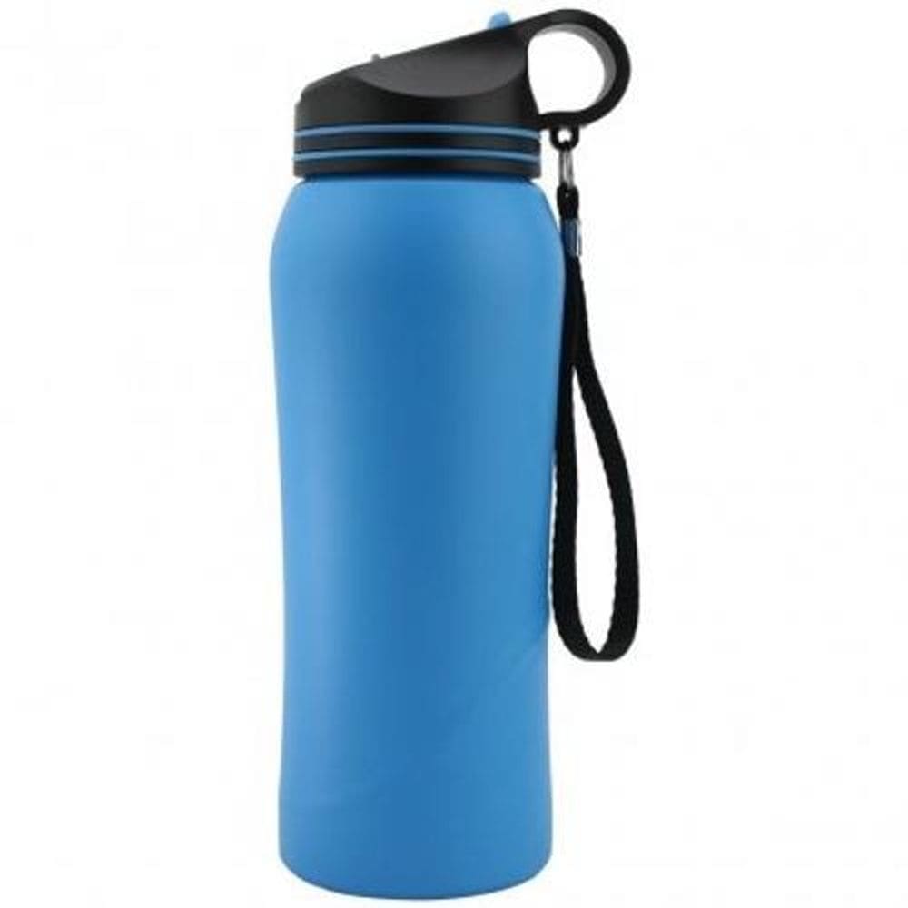 Squeeze Aço Inox 800Ml Azul