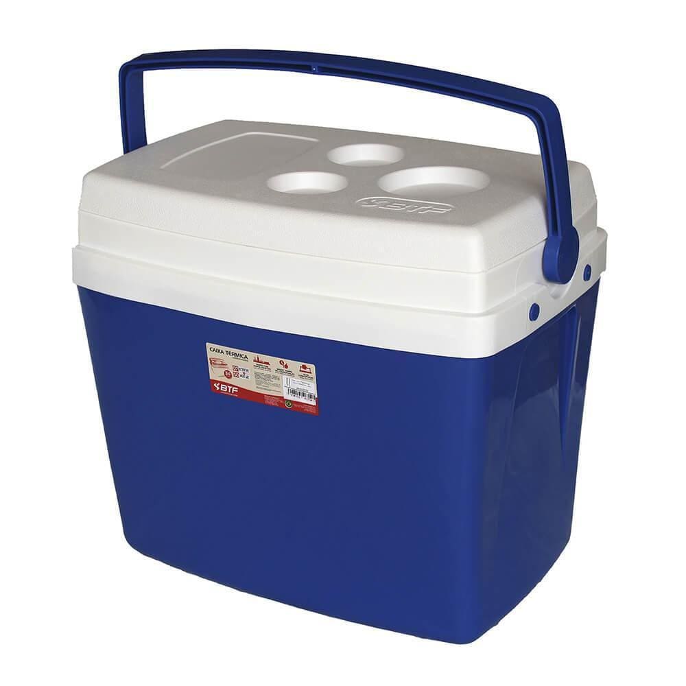 Caixa Térmica 34 Litros Azul Botafogo