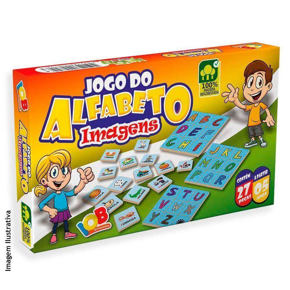 Jogo Do Alfabeto Mad. 27 Pçs Ref 06