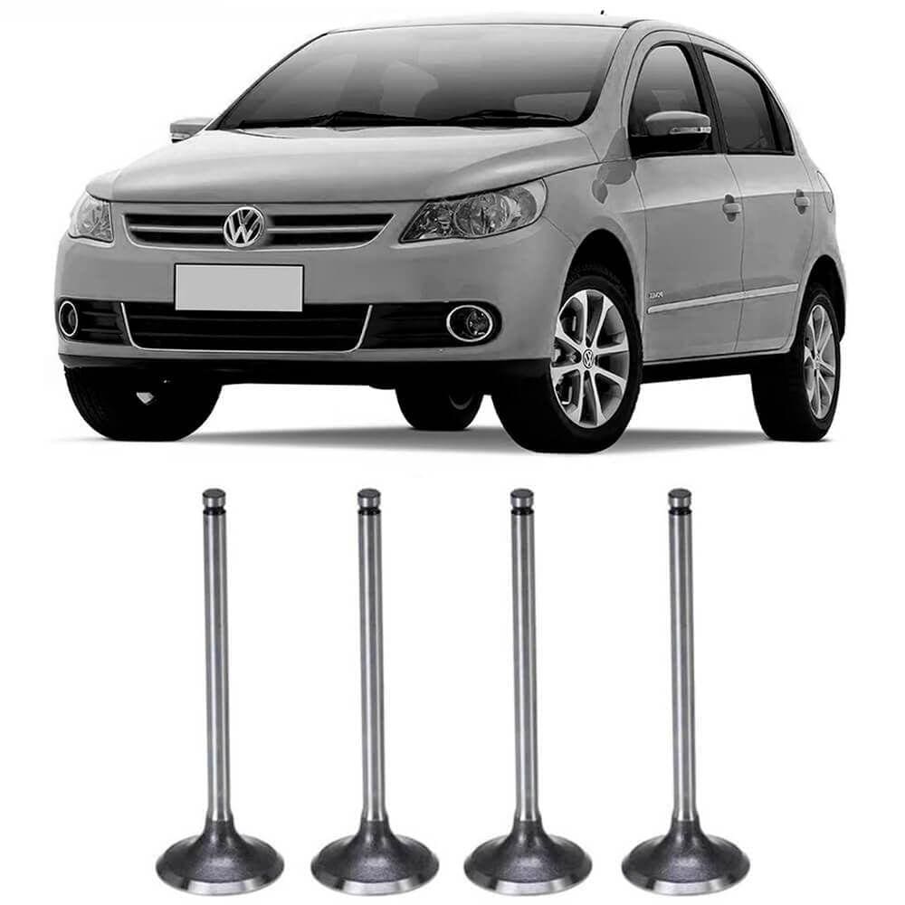 Jogo 4 Válvula Admissão Gol G5 1.6 8v 2008 A 2012 Flex