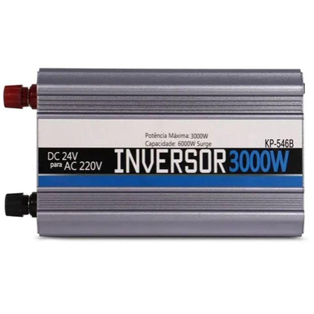 Conversor Inversor 24v Para 220v Caminhão Eletrodomésticos