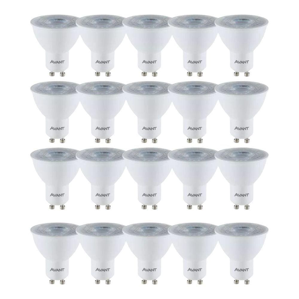 Lâmpada Led Avant Dicroica MR16 4,8W 4000K GU10 Bivolt 20 Un