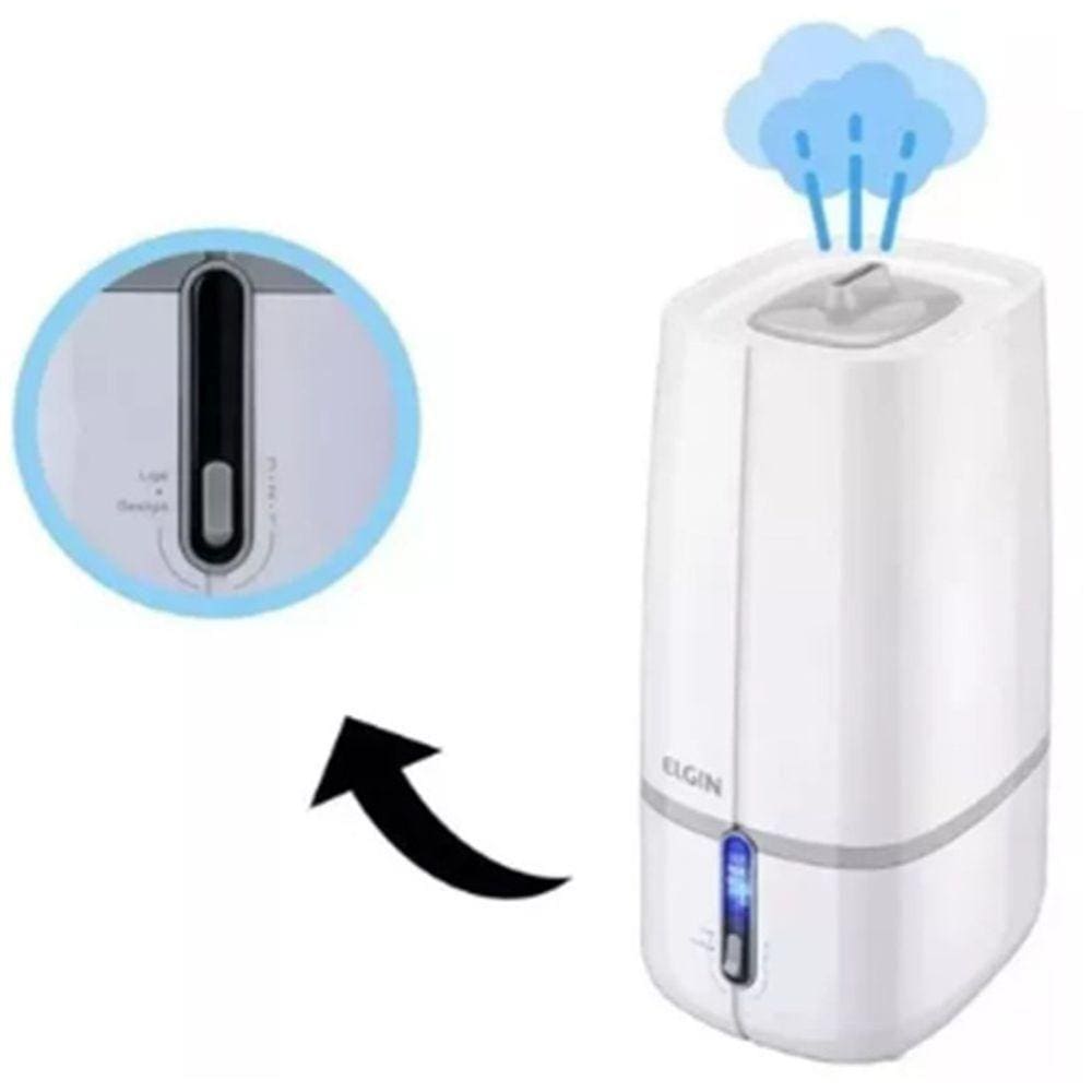 Umidificador De Ar Ultrasônico 2l Silencioso Para Casa
