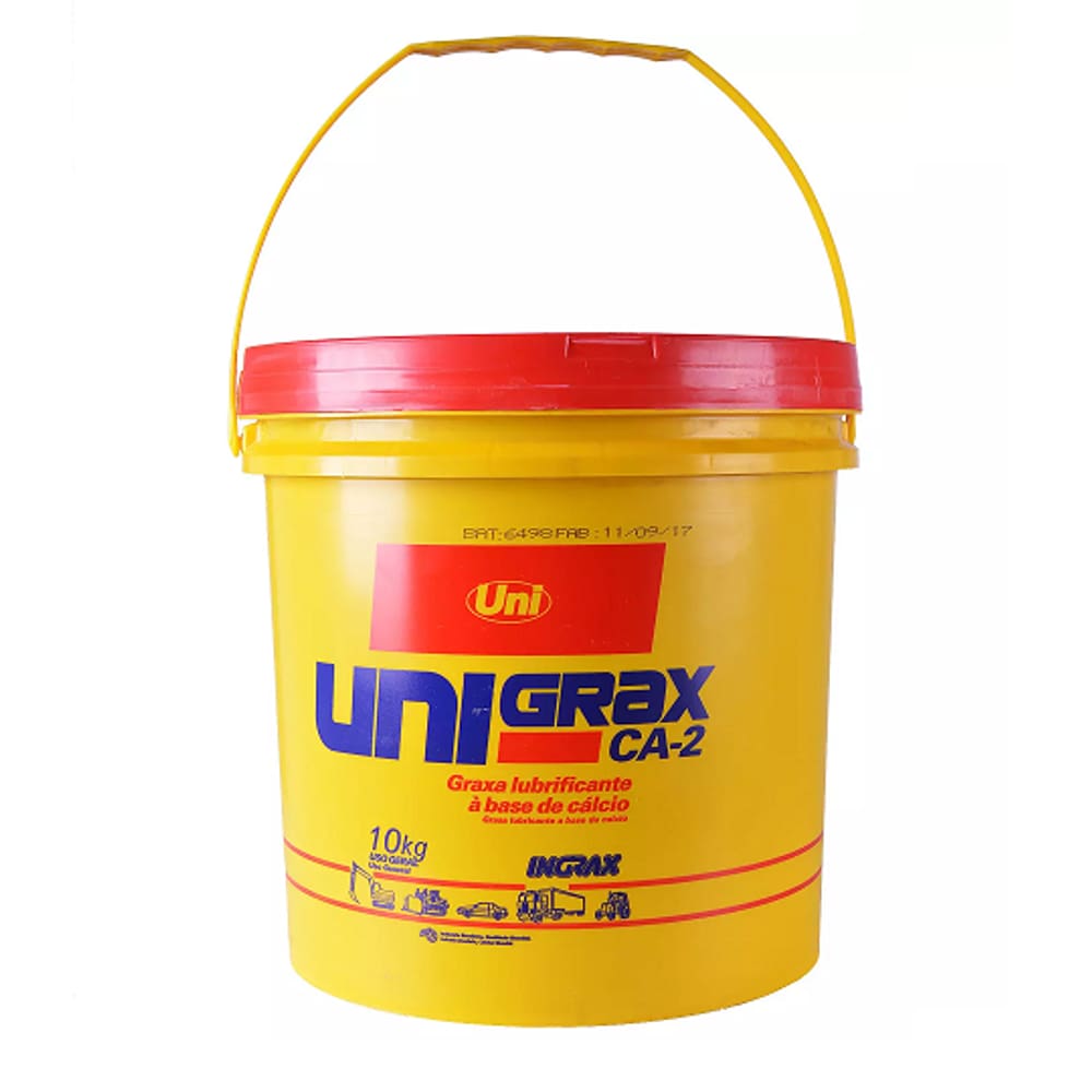 Balde de Graxa 10kg UNIGRAX CA-2 - 650101004