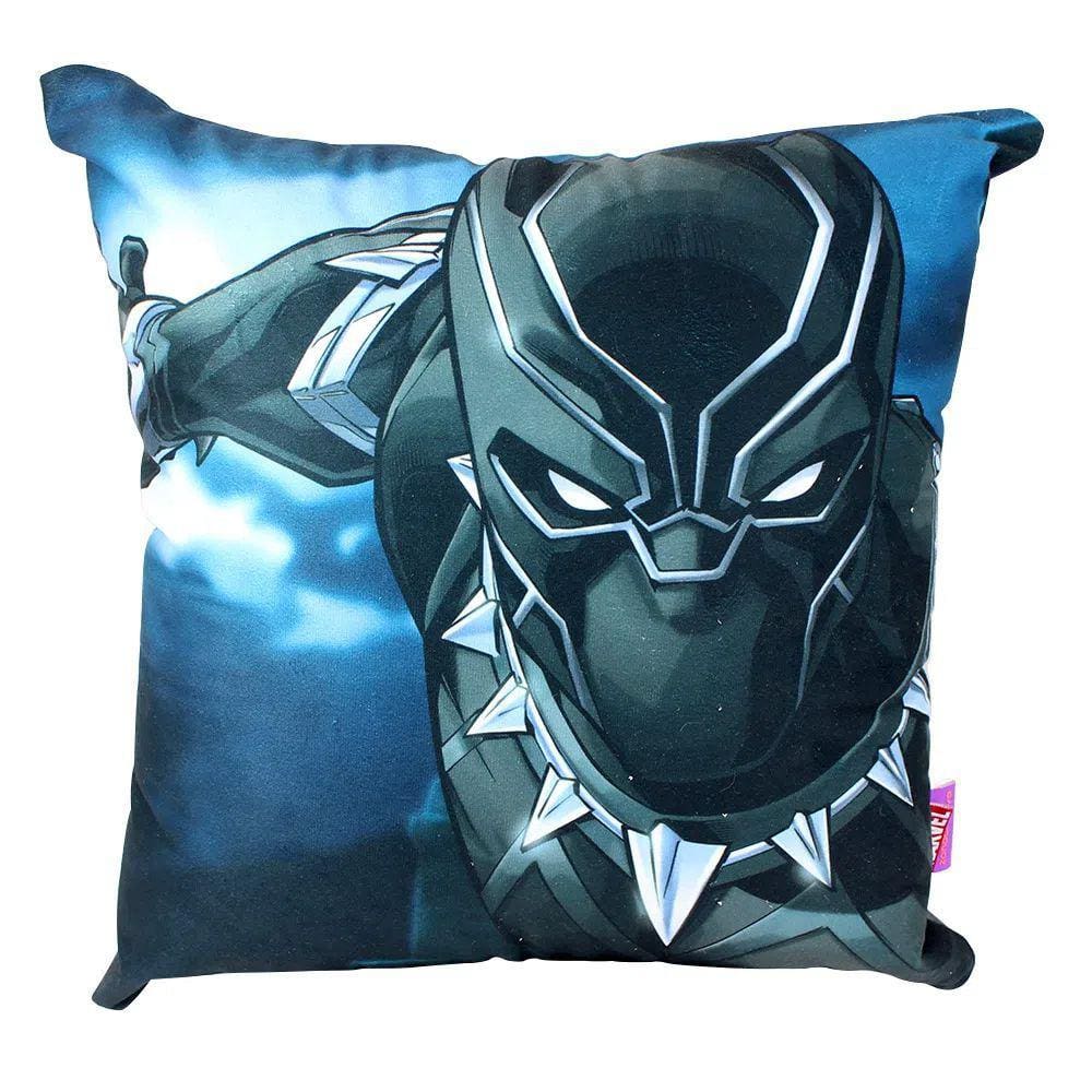 Almofada Pantera Negra Aveludada 40 x 40 CM Oficial Marvel