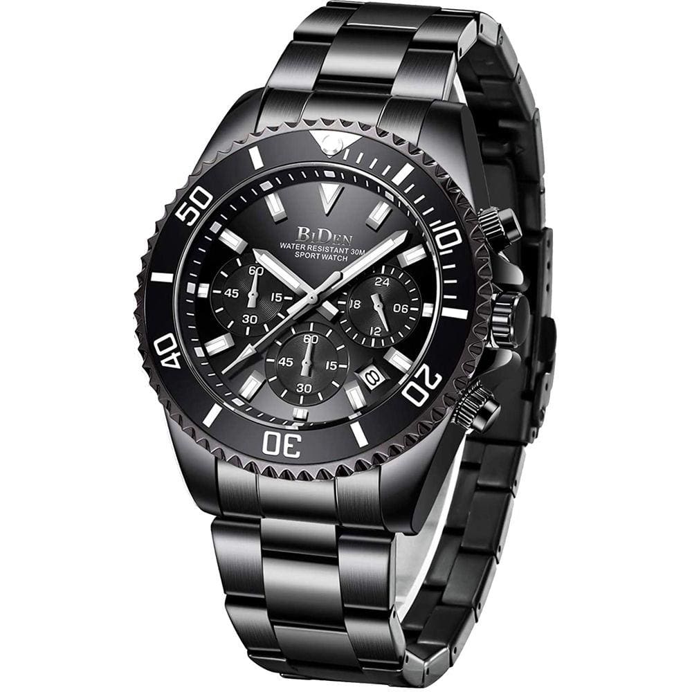 Relógio de pulso rono Waterproof Date Quartz