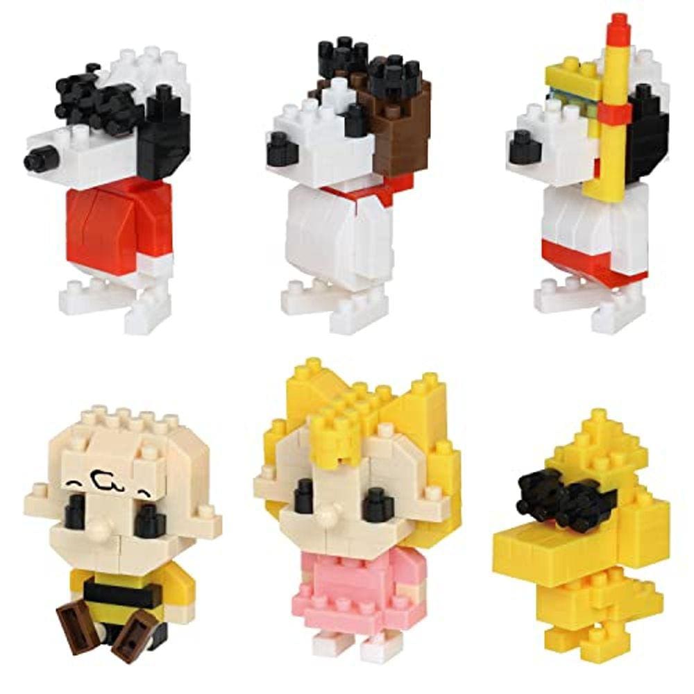 Conjunto completo do kit de construção Peanuts Vol.3