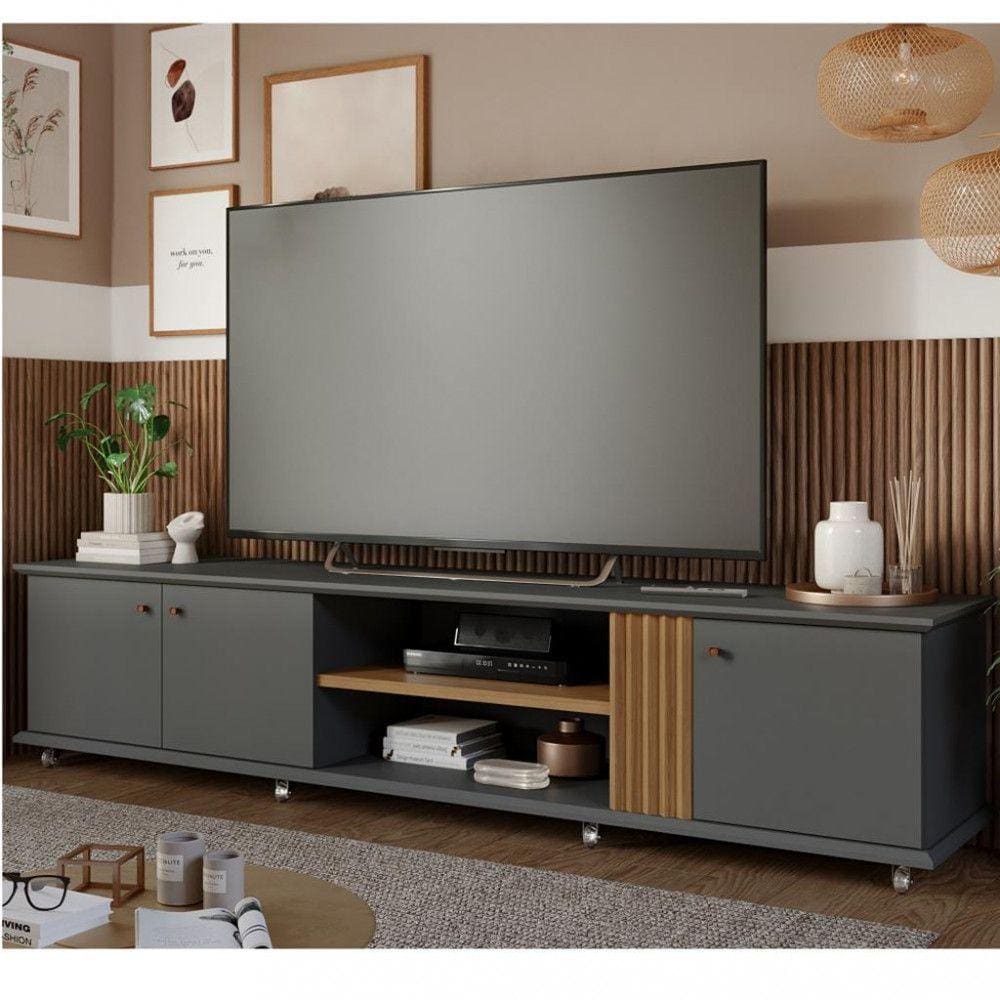 Rack para TV de até 60 Polegadas 3 Portas Riviera Permobili