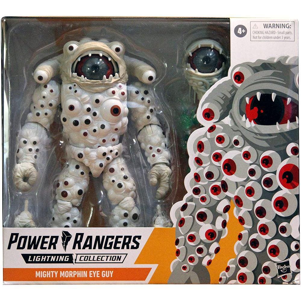 Brinquedo de boneco de ação Mighty Morphin Eye Guy Classic Monster de 15 cm