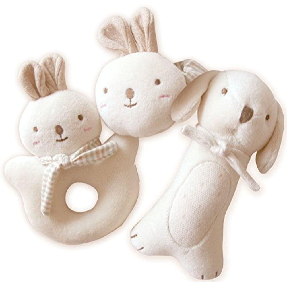 Boneca orgânica para bebês, primeiros amigos, bichos de pelúcia (conjunto)