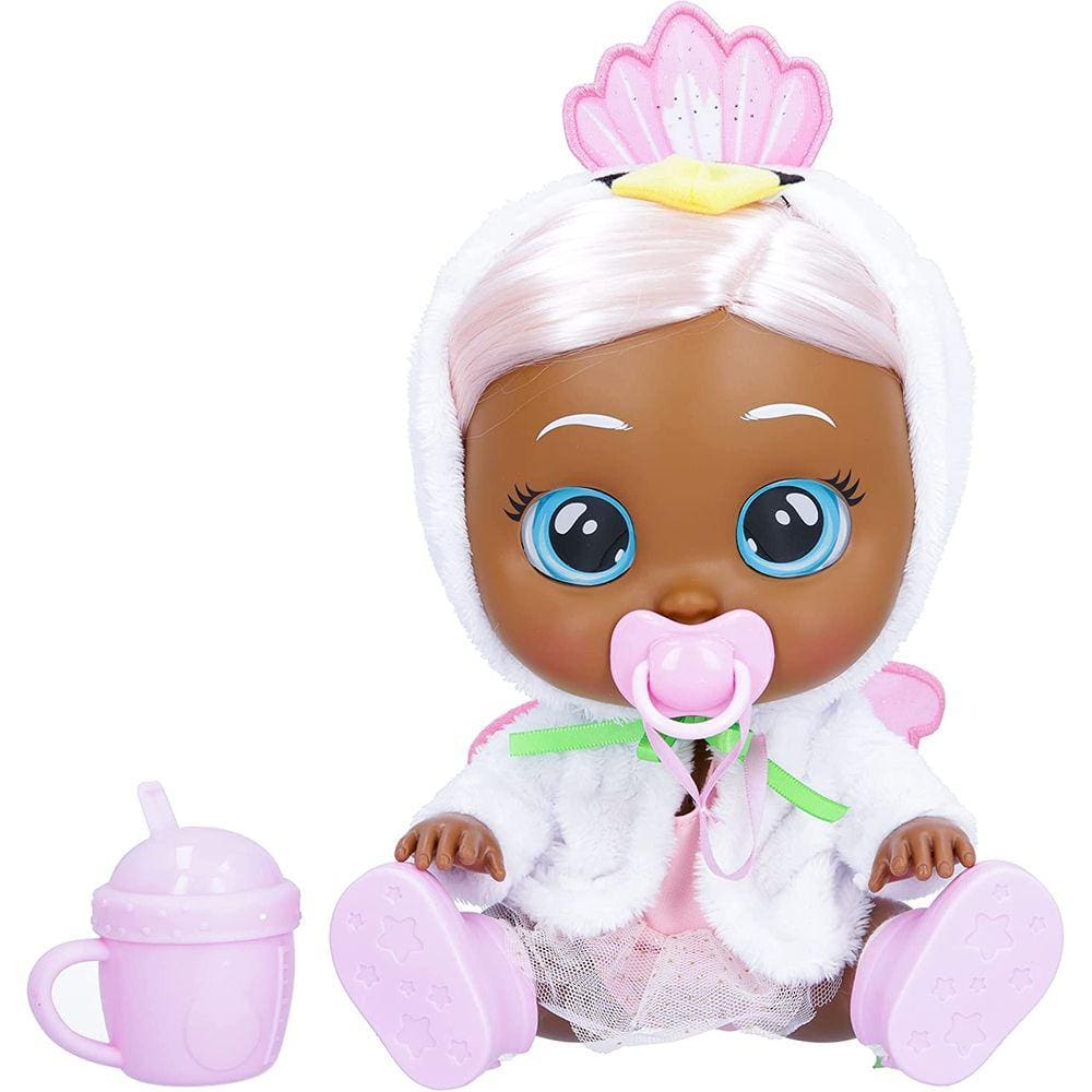 Boneca de bebê Deluxe Kiss Me Daphne de -12" | Bochechas coradas | roupa cintilante e frasco de bônus