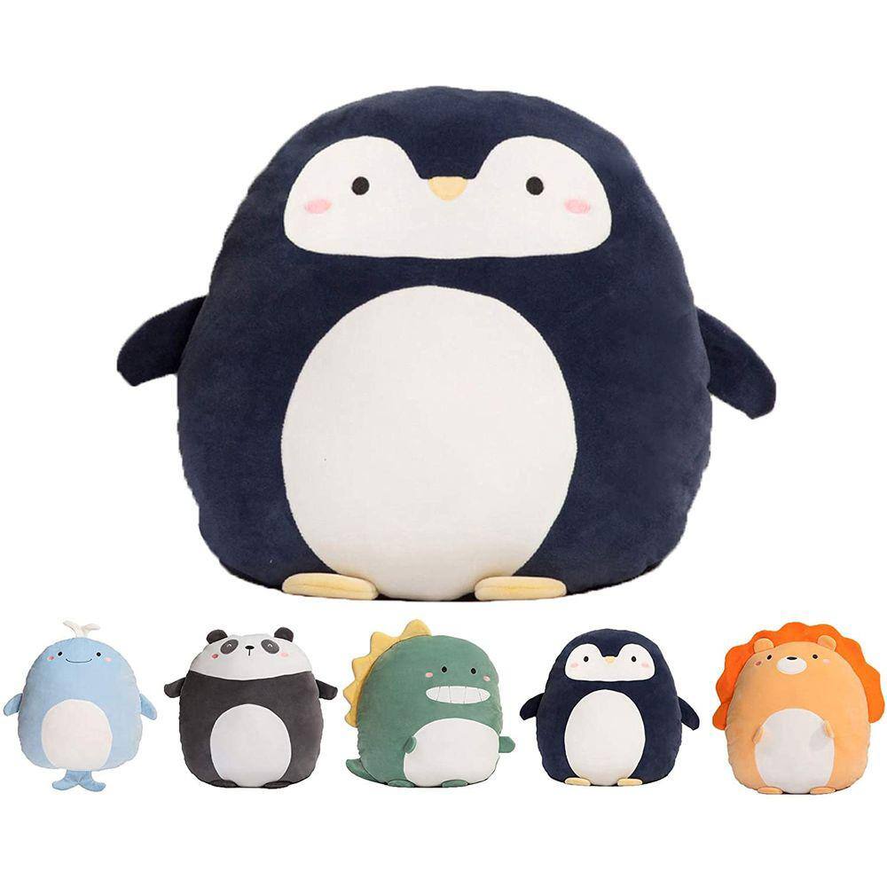 Almofada Penguin Hugging, bicho de pelúcia — lindo brinquedo de pelúcia para crianças, aniversário, dia dos namorados e Natal