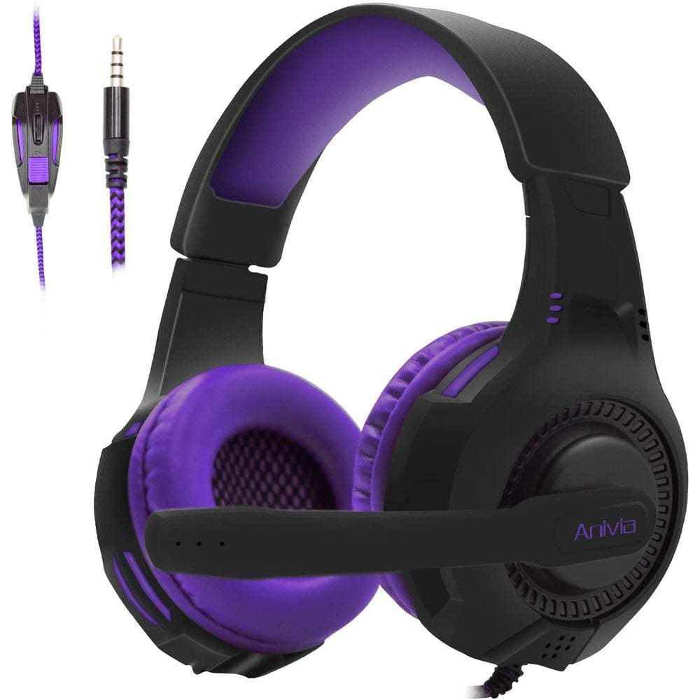 Fone de ouvido Anivia Gaming com microfone para Xbox One/Mac