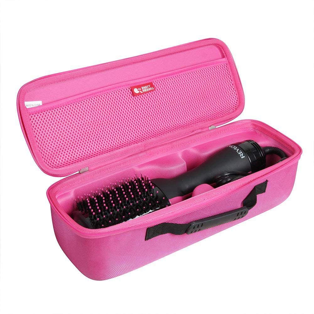 Estojo para secador de cabelo Hermitshell (vermelho ameixa)