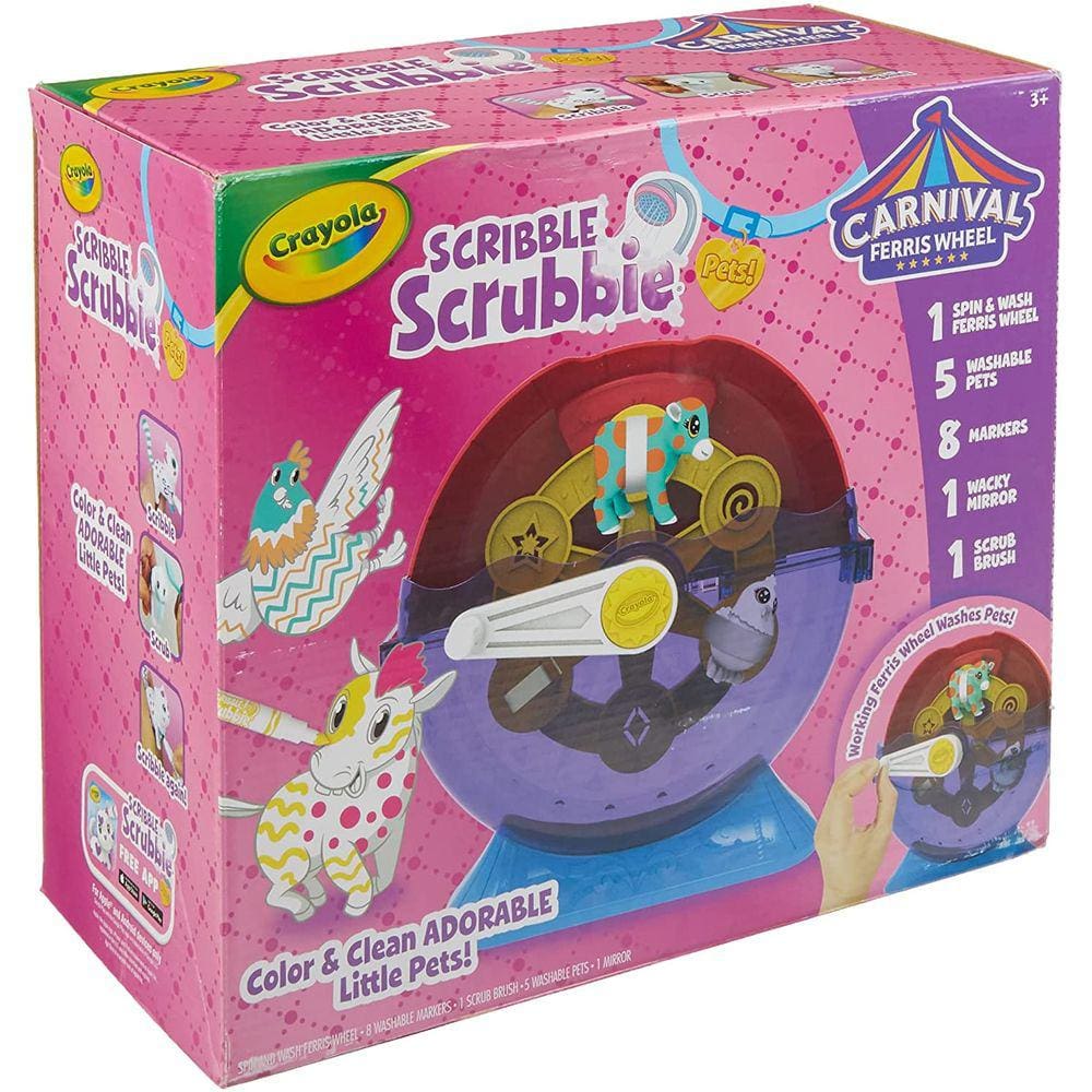 Conjunto de brinquedos Scribble Scrubbie para animais de estimação, brinquedo infantil, de 3 a 6 anos