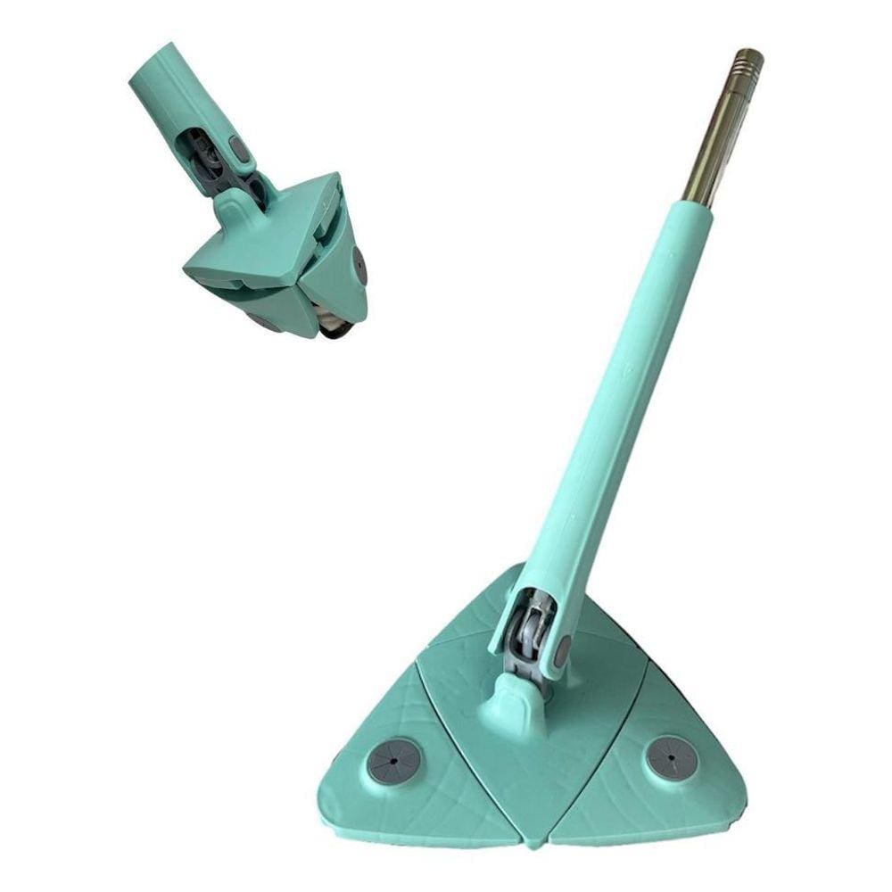 Rodo Mop Triangular Giratório c/ 2 Refis | Limpeza Completa