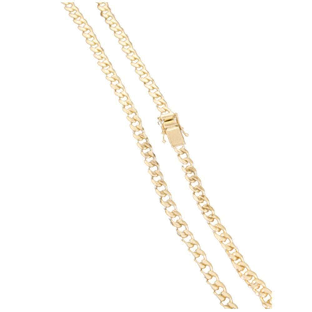 Corrente Grumet Pitbull Fecho 8mm 68g Cordão Banhado