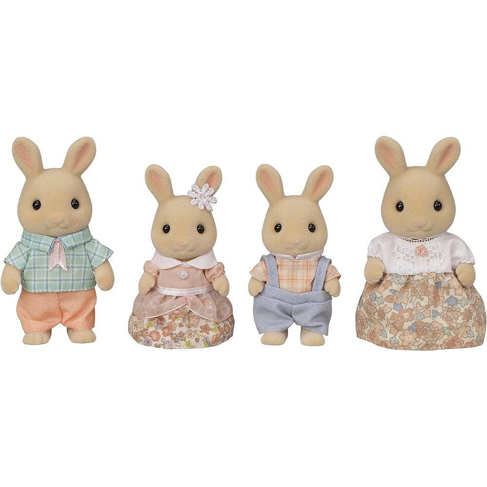 Sylvanian Families - Família dos Coelhos de Leite