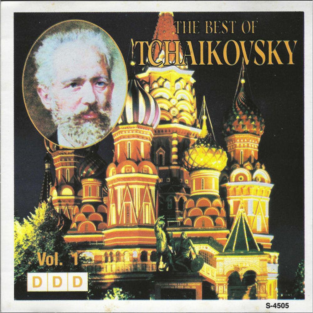 CD Tchaikovsky – The Best Of Tchaikovsky Vol.1 e 2 Importado