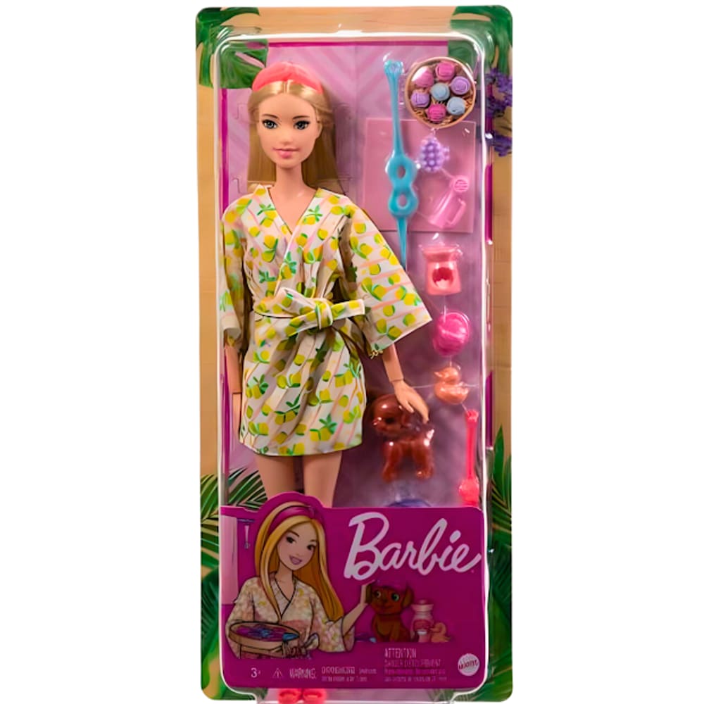 Barbie Nova Made To Move Aula De Yoga Loira Mattel Ftg80