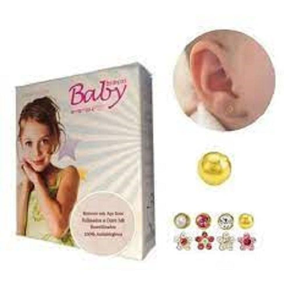 Brinco Studex System 75 Baby Bolinha 3Mm - Cod 123