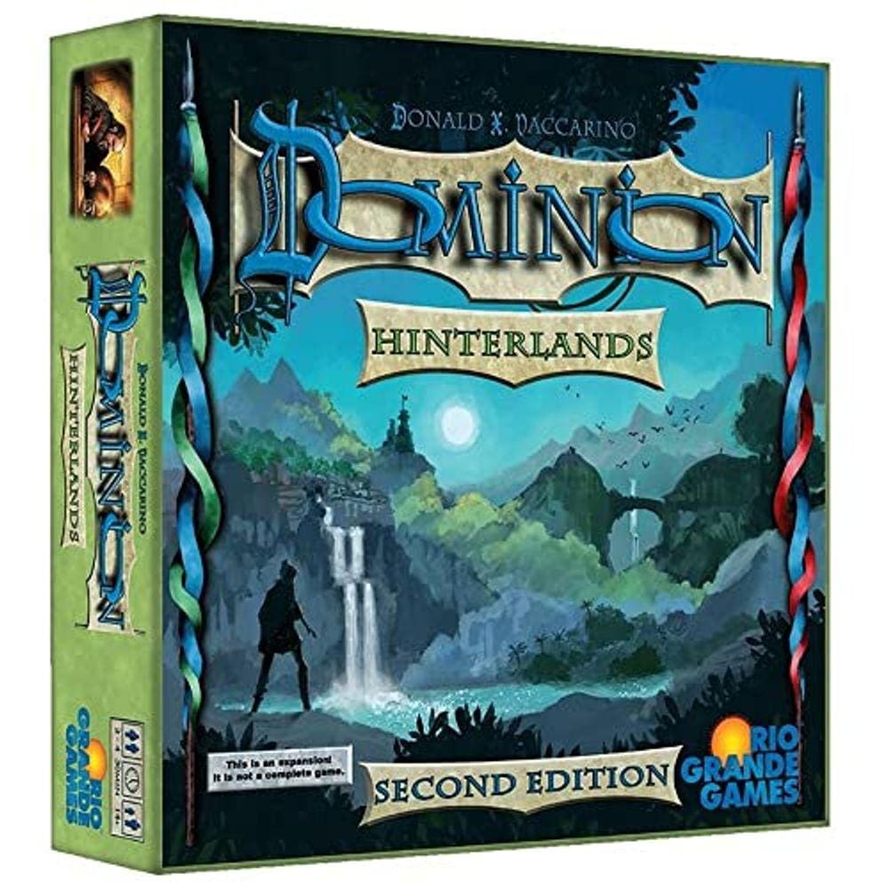 Expansão Dominion Hinterlands - maiores de 14 anos, 2 a 6 jogadores, 30 minutos