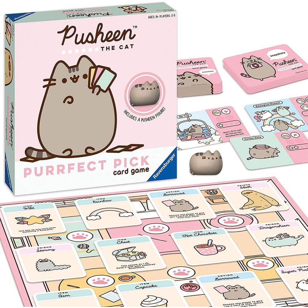 Pusheen Purrfect Pick: jogo de gatos, maiores de 8 anos