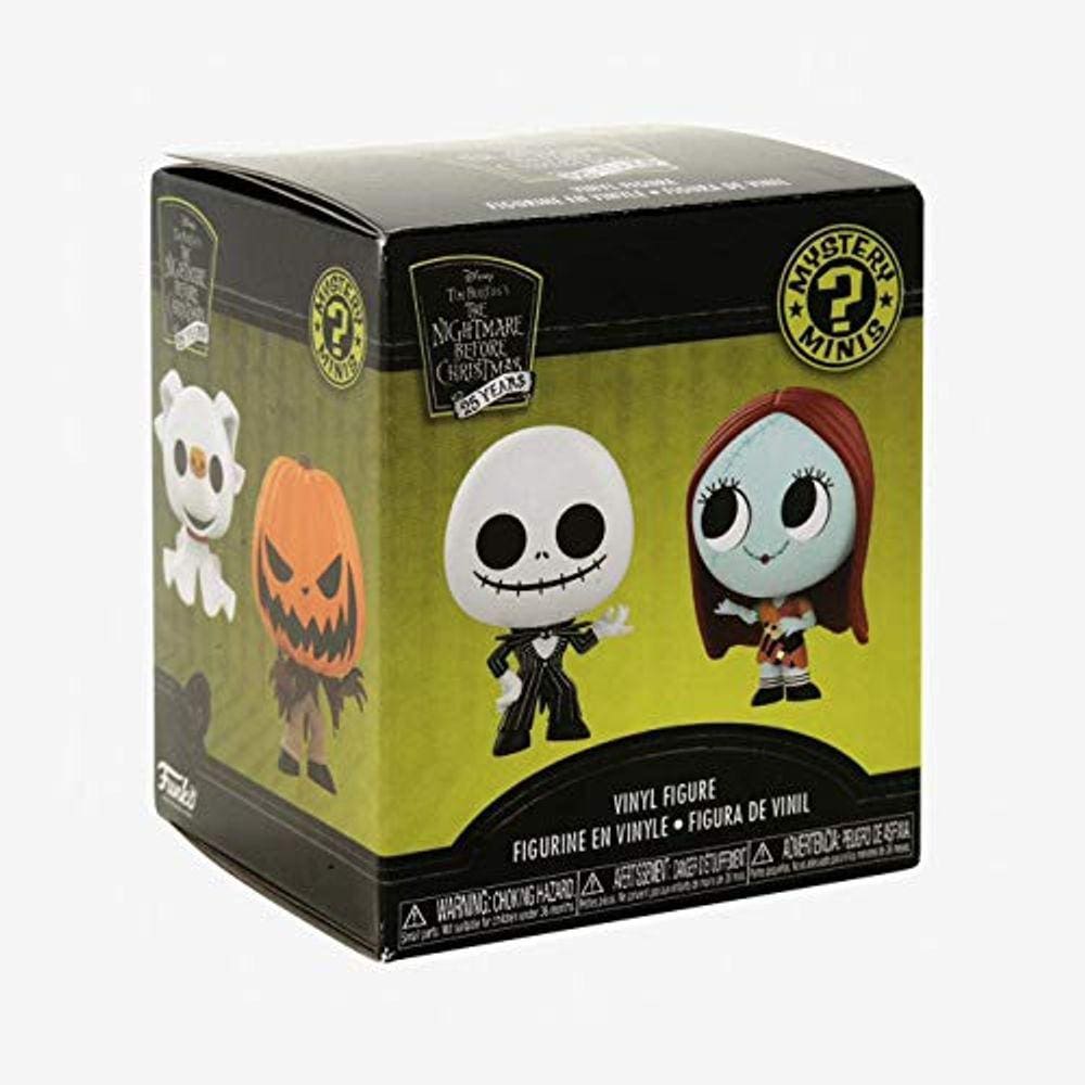 Mini boneco Nightmare Before Christmas, multicolorido