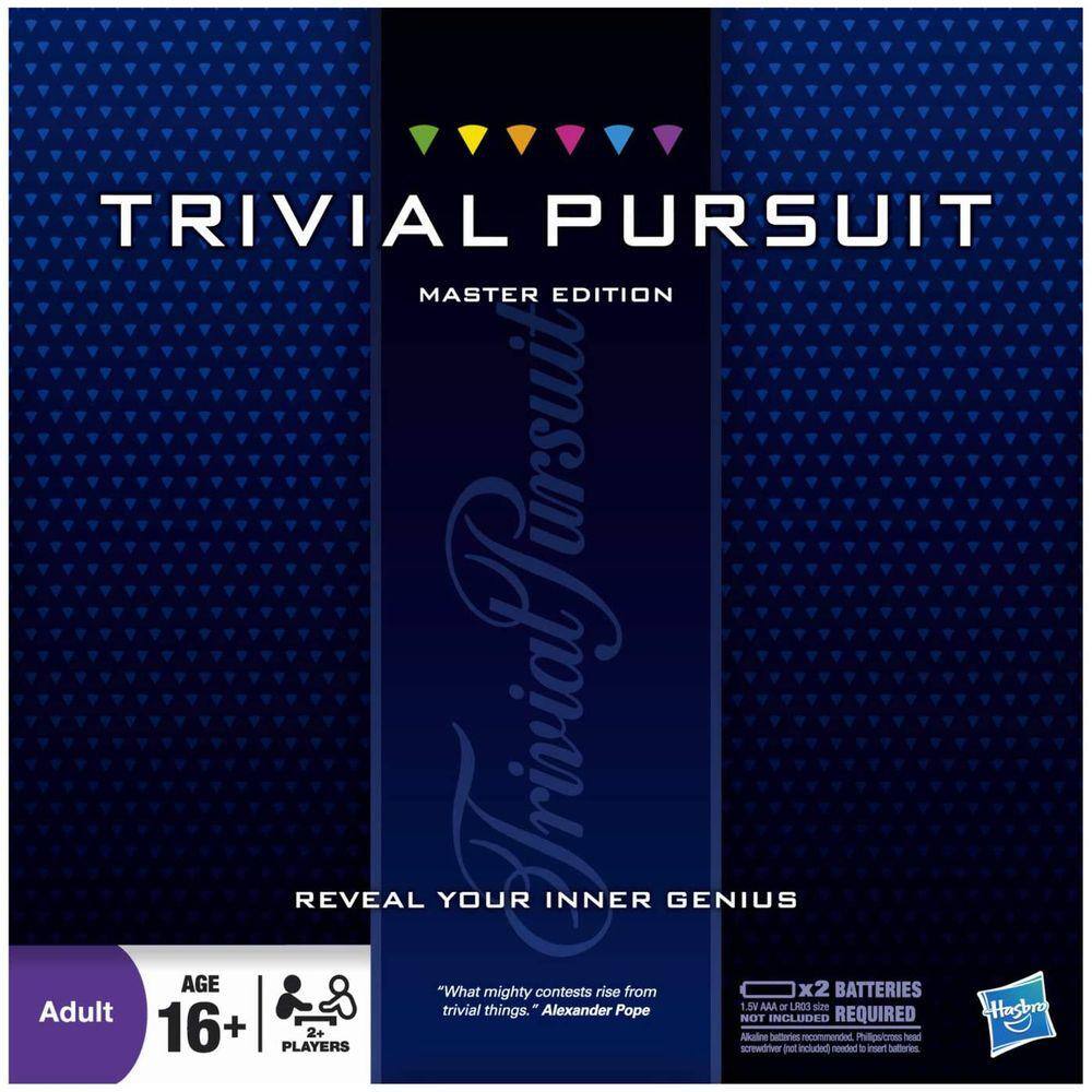 Jogo de perguntas e respostas para jogos Trivial Pursuit Master Edition