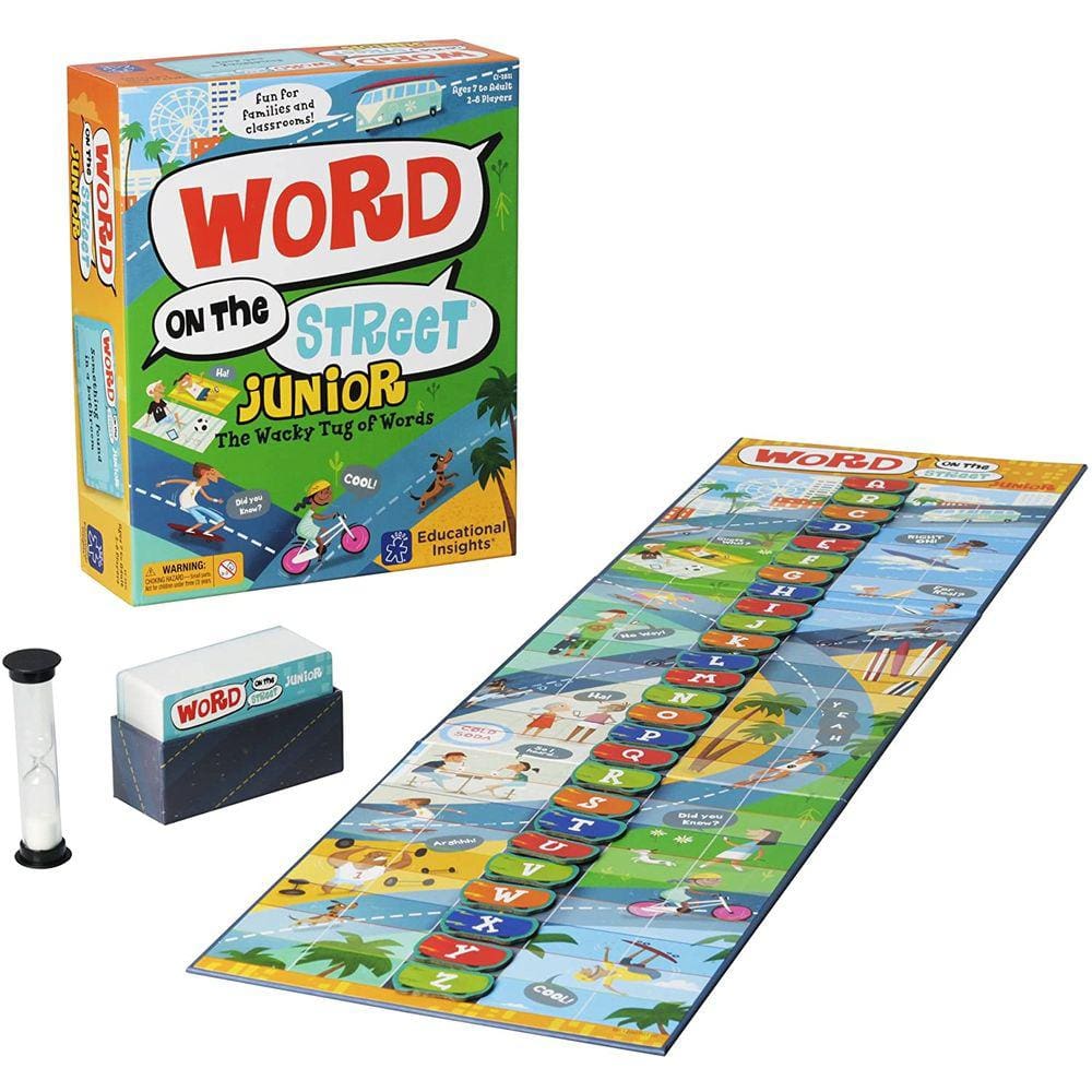 Uma notícia sobre Street Jr. Jogo de vocabulário, maiores de 7 anos