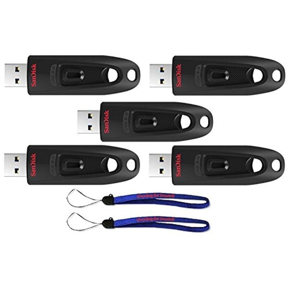 Unidade flash USB 3.0 de 16 GB e cordão