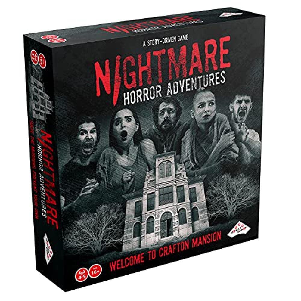Nightmare Horror | Jogo Murder Mystery para adultos e adolescentes (inglês)
