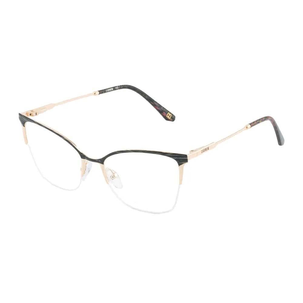 Armação Carmim CRM41577C3 Preta Feminino Acetato