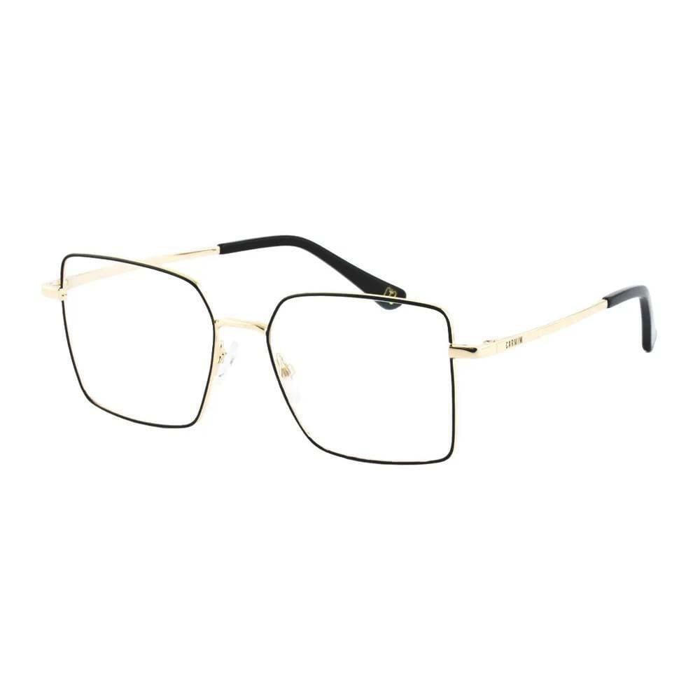 Armação Carmim CRM41637C1 Metal Feminino Preta 55mm