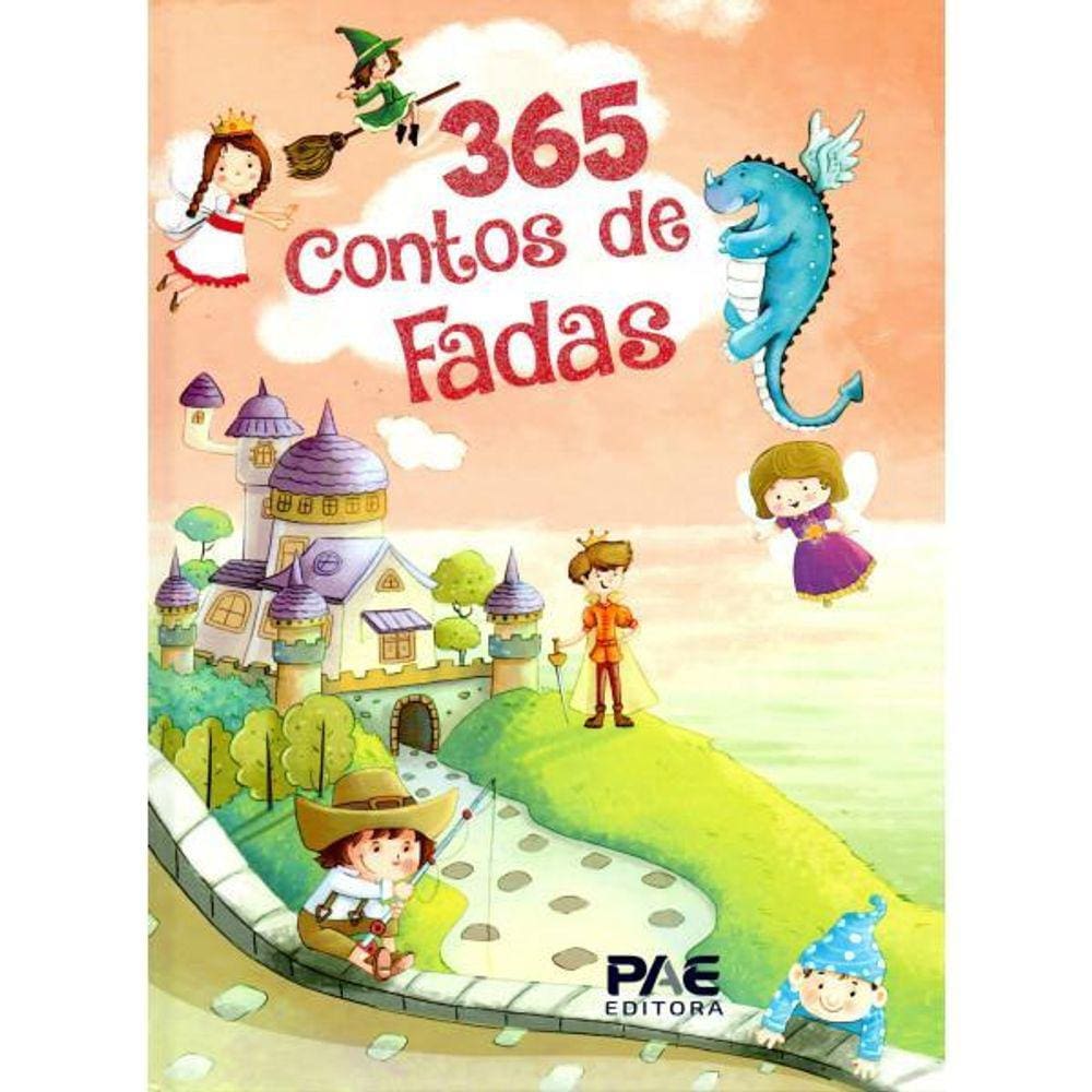 Livro 365 Contos de Fadas - Capa Dura - 22x28 cm