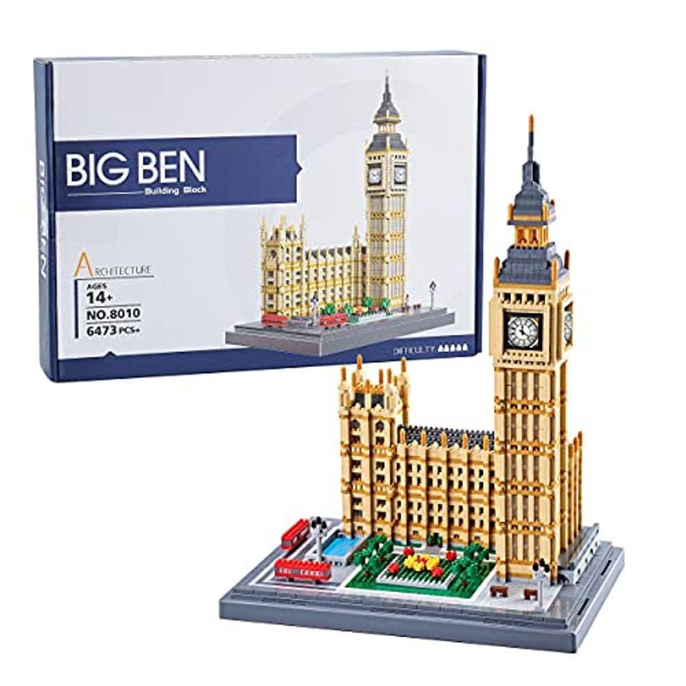 Kit modelo Big Ben, Cozymass, adequado para adultos e crianças
