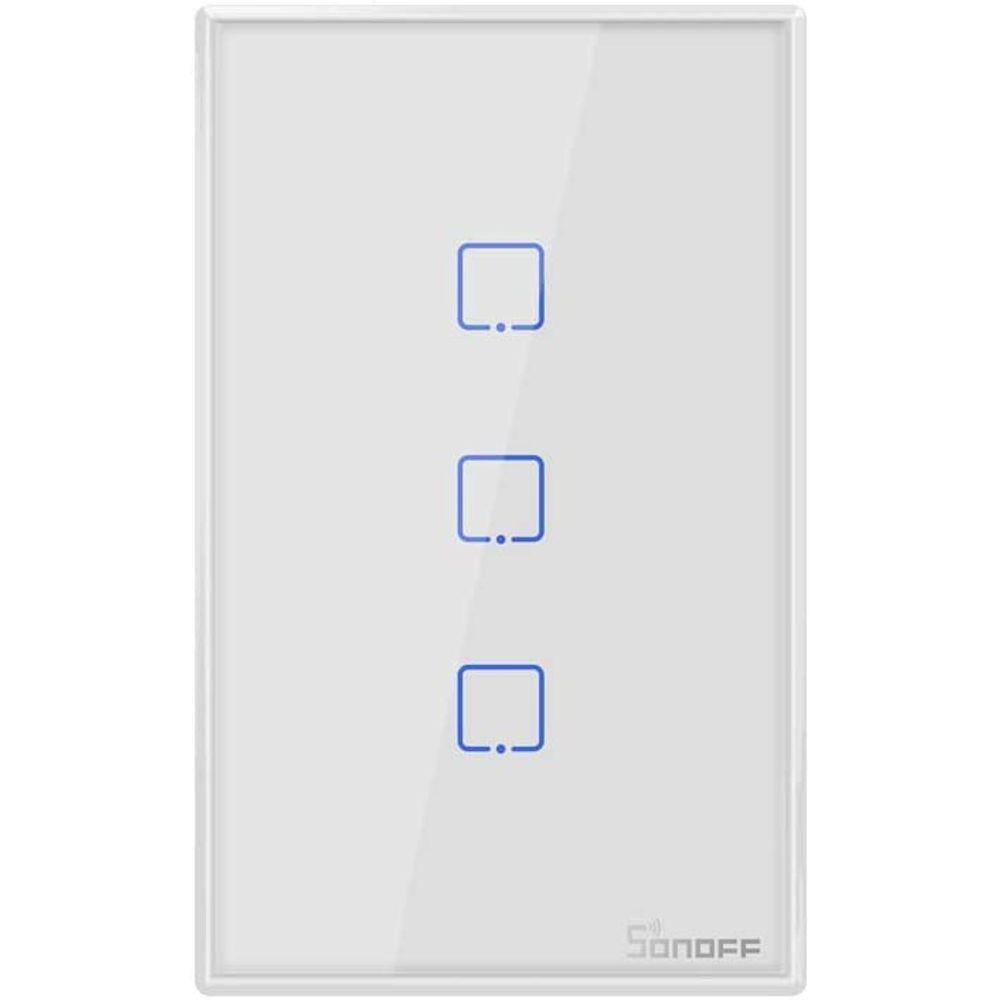 Interruptor de luz inteligente Sonoff, Wi-Fi de 2,4 GHz, funciona com Alexa e Google Home
