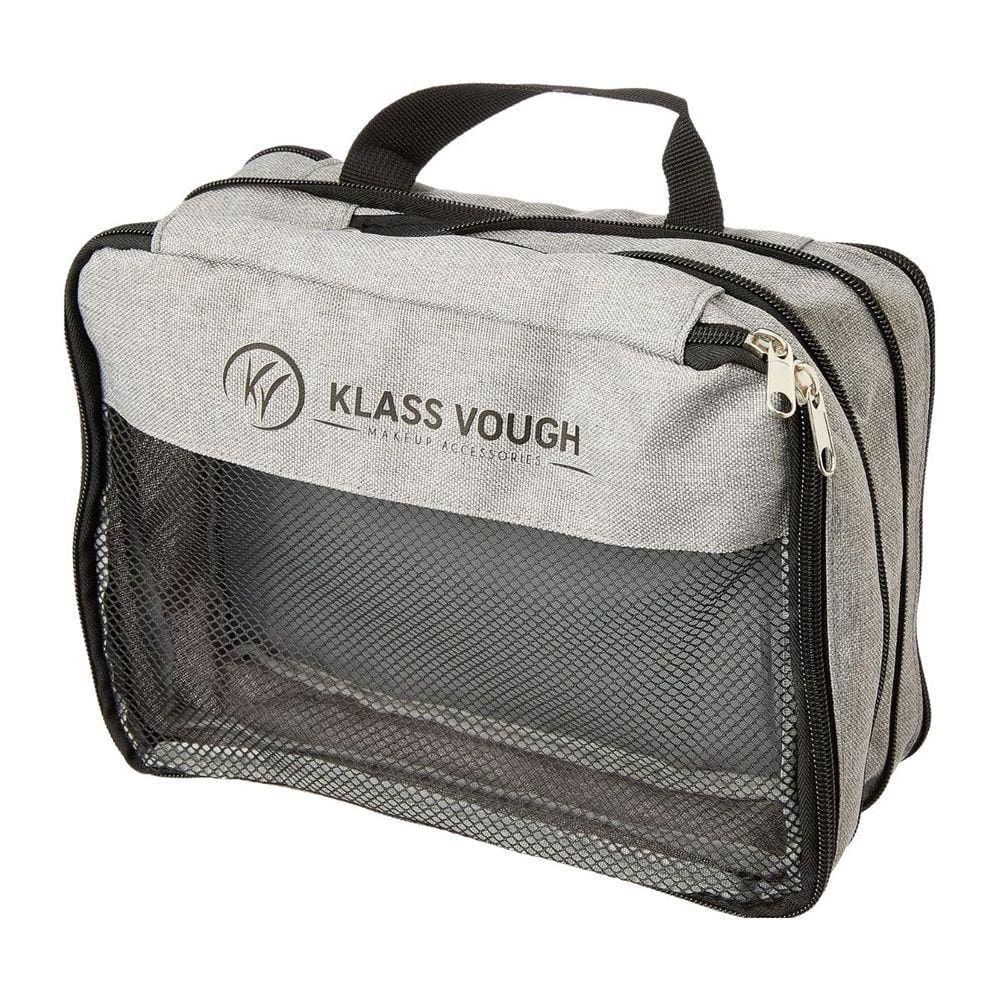 Nécessaire De Viagem Klass Vough Com Compartimentos Preto Ref. Xj-078