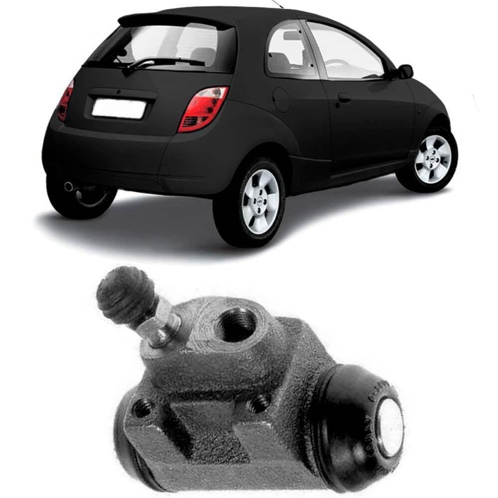 Cilindro Burrinho Roda Ford Ka 2001 A 2006 Traseiro Le Ld