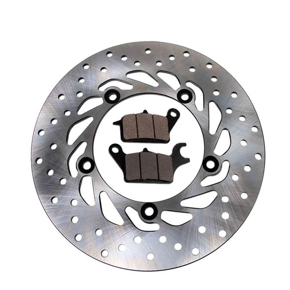 Disco Freio Dianteiro Ybr 150 Fazer 150 2014 - 2018 Com Pastilha