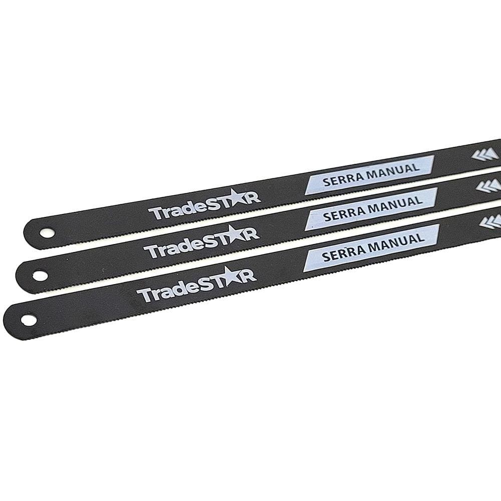 Kit 10 Serrinha Serra Manual 300mm 24 DDP Bi-metal Tradestar