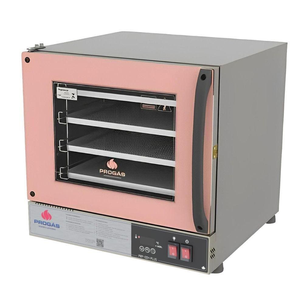 Forno Turbo Digital Fast Oven Prp004 Plus Rosa 220V Progas