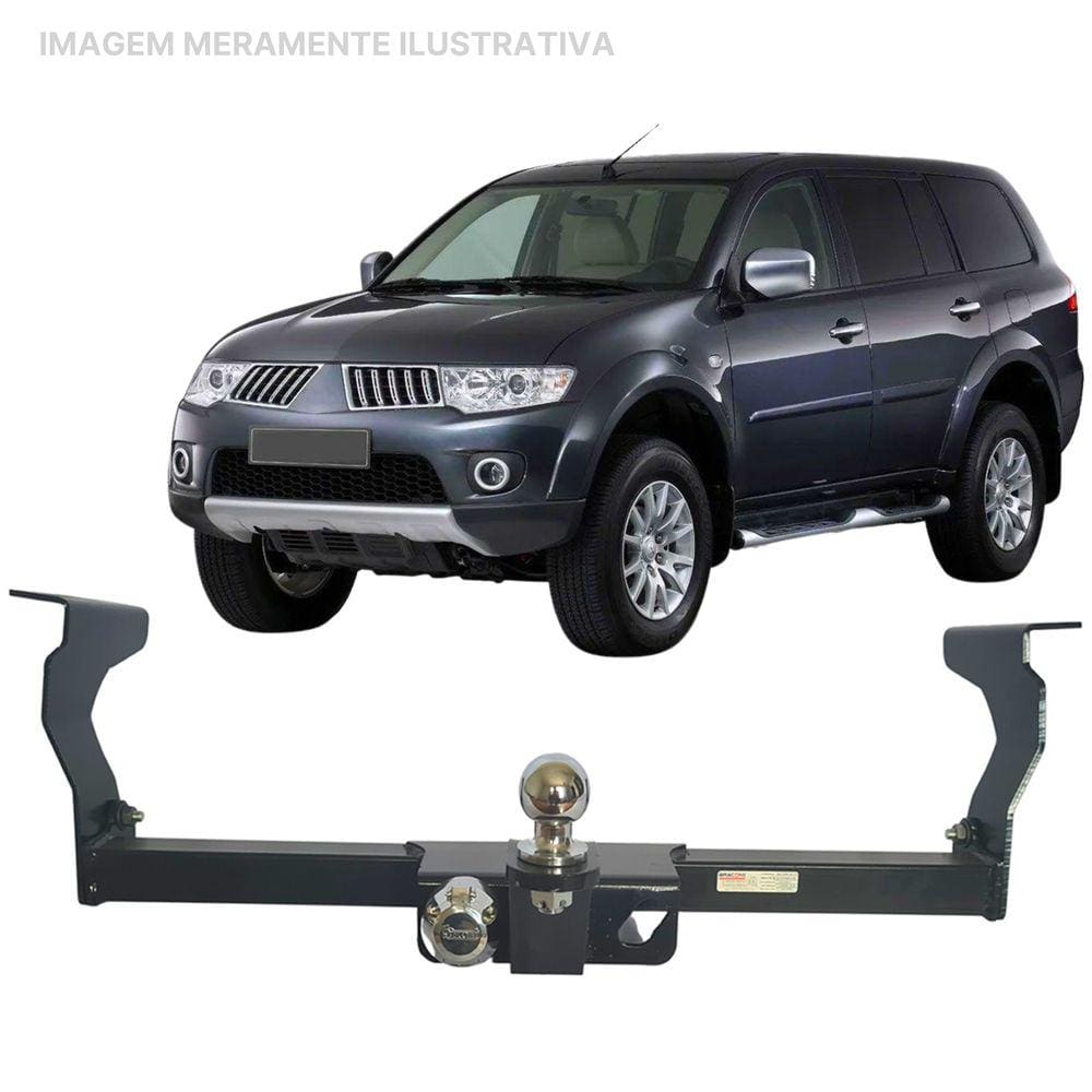 Engate Rabicho Removivel Pajero Dakar 2009 a 2018 1000Kg