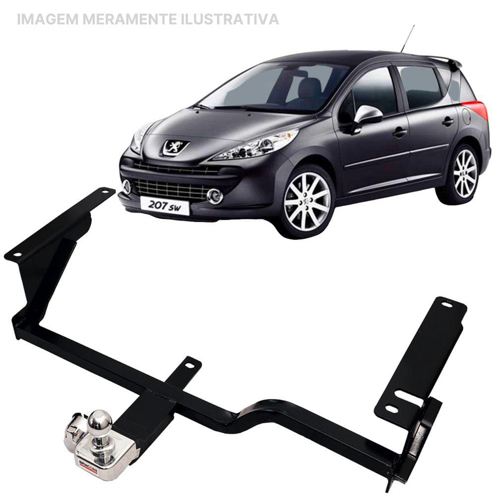 Engate Reboque Rabicho Fixo Peugeot 206/207 Sw/Scapade 450Kg